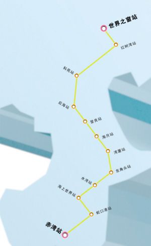 深圳地铁2号线站点介绍 深圳地铁二号线出入口介绍