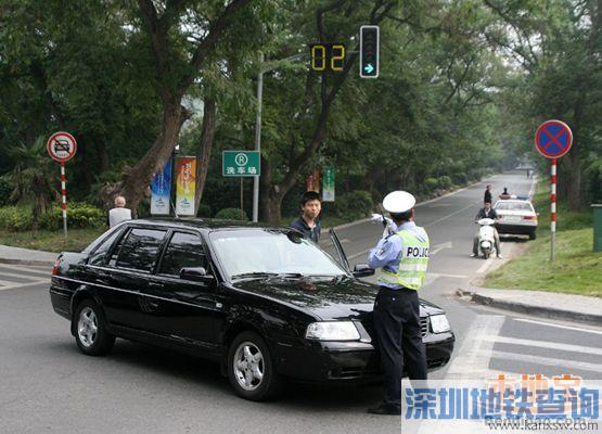 深圳交警表示占用应急车道数量上升 更新十大违法路段