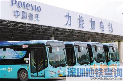 深圳巴士集团将于2016年实现营运车辆100%电动化