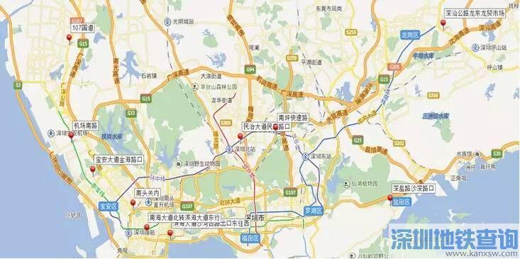 深圳十大容易交通违法地点 车主要小心了
