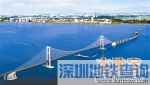 深中通道与沿江、广深机荷3大高速对接 深圳侧接线工程已开工