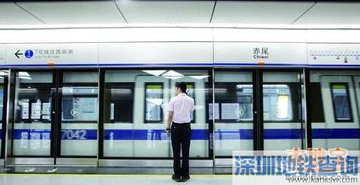深圳地铁9号梅林线7号线行车间隔缩至5分钟