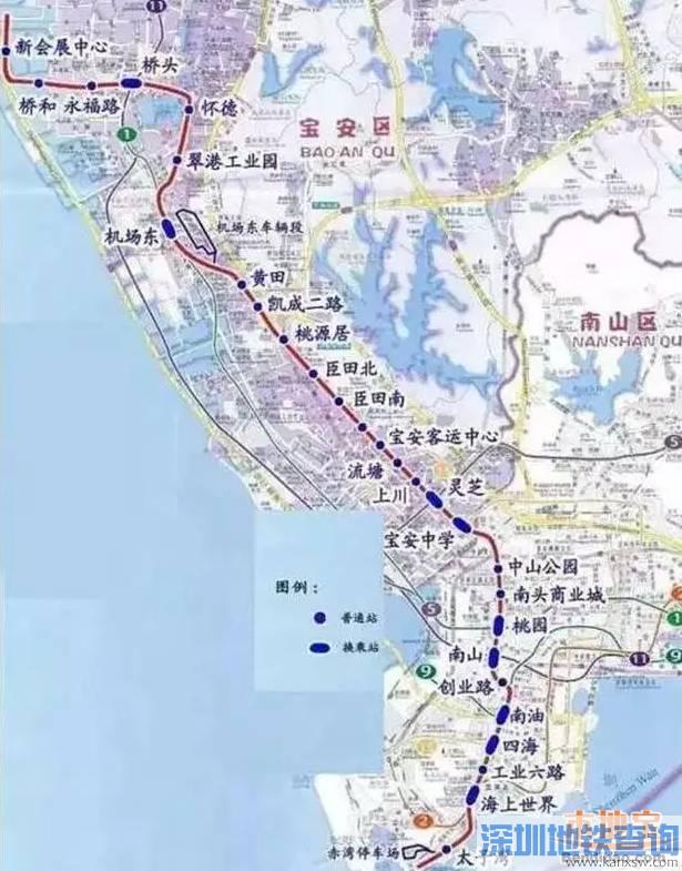 深圳地铁12号线线路图 深圳地铁十二号线线路图