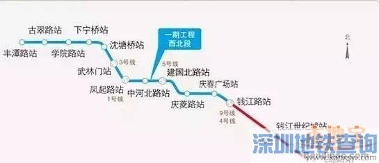 杭州地铁2号线西北段已“洞通” 开始铺轨多个路面恢复