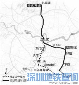 宁波地铁7号线线路图最新 走向经过哪些区域？