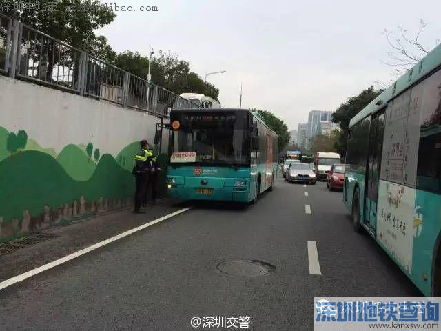 深圳公交334路调整 增开高峰专线7号公交途经站点走向