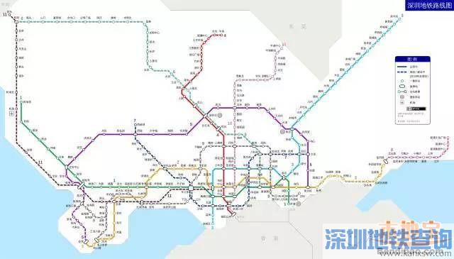 深圳地铁2030年展望 2030年深圳地铁会是什么样有多少条线路?