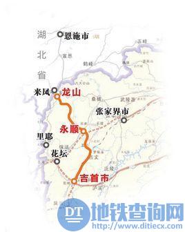 永吉高速公路最新线路规划图 永吉高速线路走向