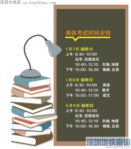 2017广东高中水平考试时间安排出炉 1月6月各考一次附报名时间