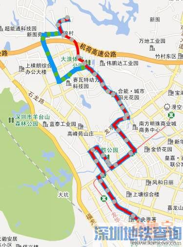 深圳M214公交8条线路10月31日起站点、时间调整 大家注意了