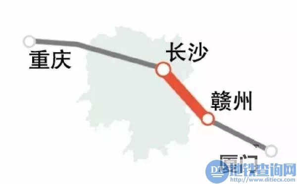 厦渝高铁最新进展：十三五规划重点建设长沙至赣州高速铁路