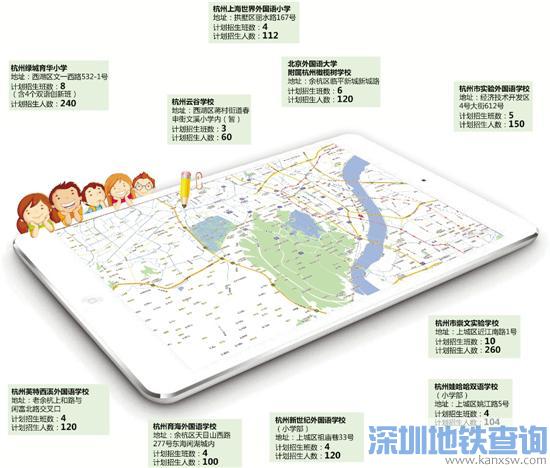 杭州民办小学正式接受报名 2017年度3048个招生额让家长操碎心