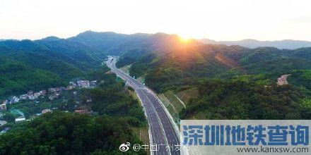 广州凤凰山隧道10月16日正式通车 高速行车线路攻略一览