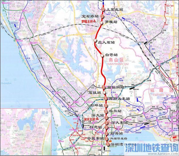深圳地铁13号线建设进展顺利 这5个站点开始主体工程施工
