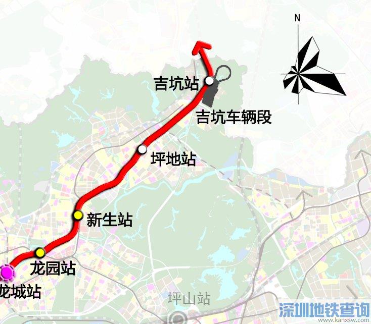 深圳地铁21号线最新规划线路图、站点、线路走向途径区域详情