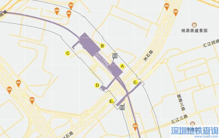 深圳地铁12号线钟屋南站在哪里（附出入口信息）