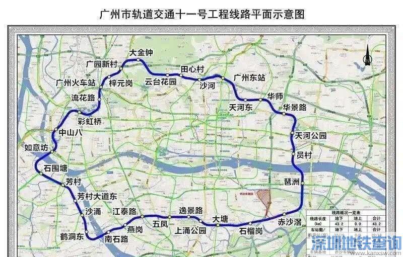 广州地铁11号线2022年5月最新消息进展